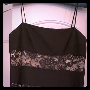 Black Laundry Lace Cocktail Dress
